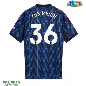 Arsenal Martin Zubimendi #36 Bortatröja 2025-26 Kortärmad